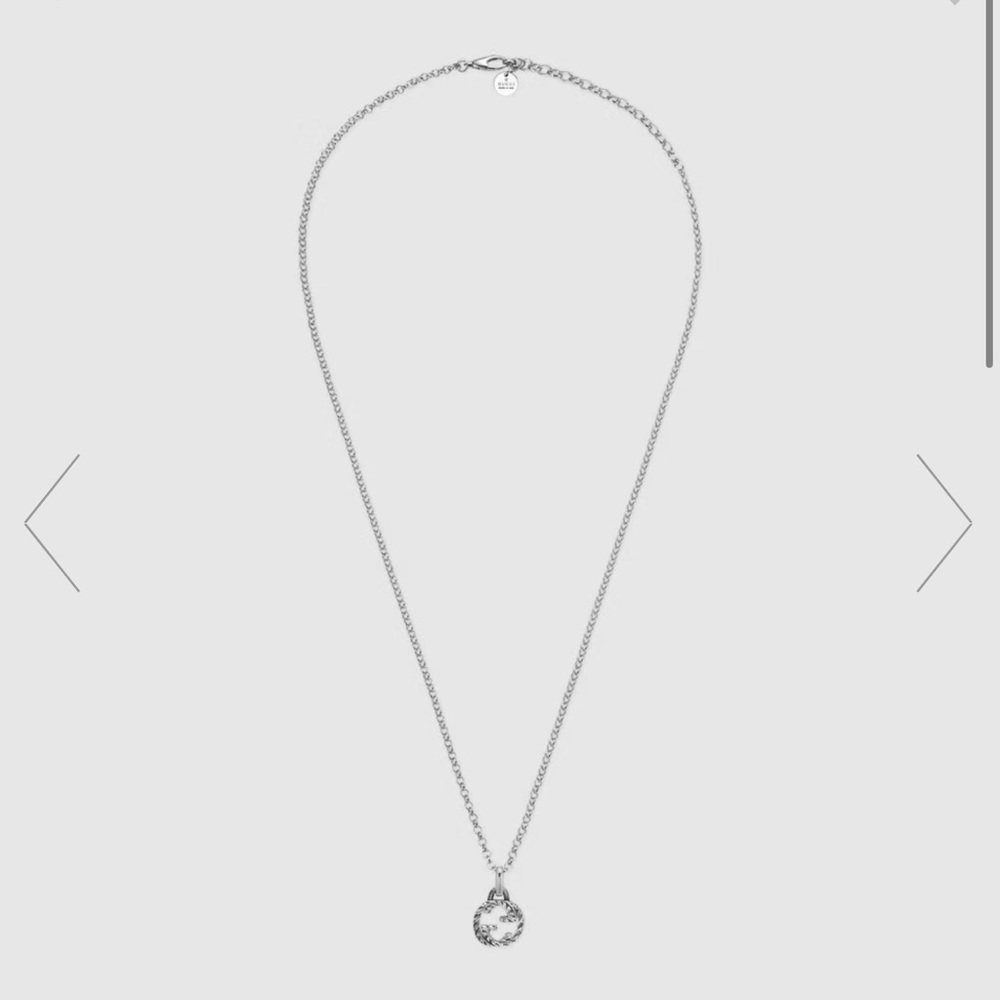 Silver Gucci Necklace